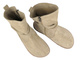 Barefoot botki kozaki damskie z naturalnej skóry welurowej Nika Komfort 1465, taupe