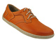 BareFoot skórzane minimalistyczne buty Helios Komfort 715-2B, pomarańczowe