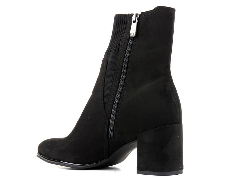 Botki, sztyblety damskie MARCO TOZZI 25352, czarne
