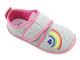 Miękkie kapcie, buty dziecięce z tęczą - BEFADO 902Y020, szare