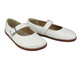Barefoot skórzane minimalistyczne półbuty Helios Komfort 471 białe