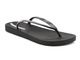 Japonki, klapki damskie sportowe Ipanema 83176, czarne