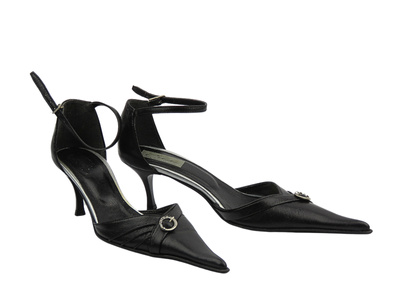 Czółenka damskie na szpilce czarne Vigo 167