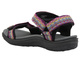 Sandały damskie sportowe - Lee Cooper 25-34-3565L, fioletowo-szare