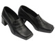Eleganckie buty damskie na obcasie - BUCIK 12, czarne