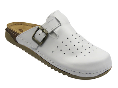 Klapki damskie medyczne- INBLU AA-03KU, białe