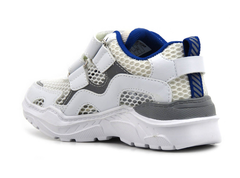 Przewiewne sneakersy dziecięce, buty sportowe - WEESTEP R888650705, białe