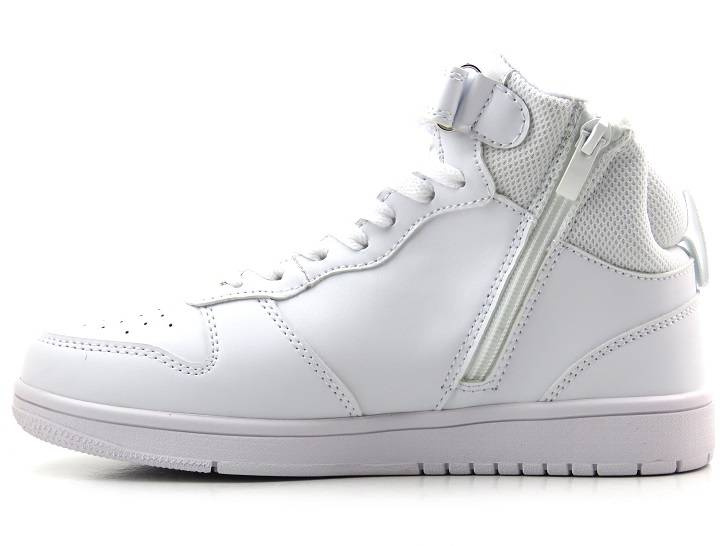 Zimowe buty dziecięce, młodzieżowe - AMERICAN CLUB ES102/22, białe