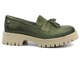 Półbuty, loafersy damskie MACIEJKA 5497S-09, zielone
