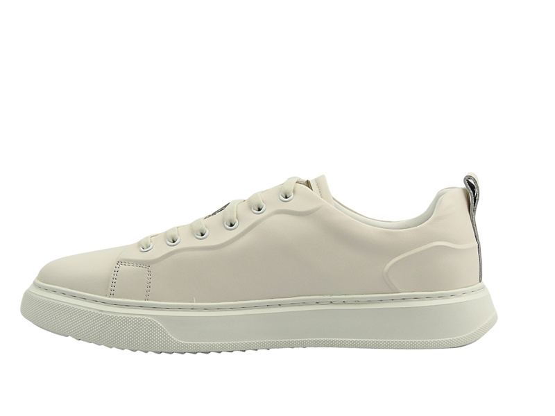Sneakersy męskie sznurowane białe John Doubare 23Q9001