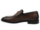 Eleganckie mokasyny, półbuty męskie brązowe JOHN DOUBARE QA816E-G1-H273