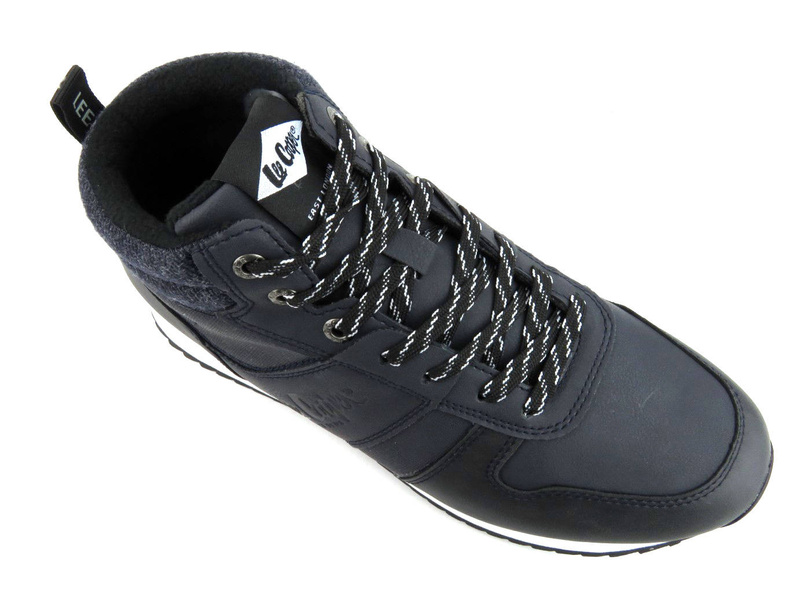 Buty męskie zimowe, sportowe - LEE COOPER 22-31-1462M, granatowe