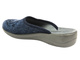 Kapcie Domowe Damskie - Inblu RO-09 Granatowe - Wsuwane 