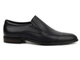 Eleganckie loafersy, półbuty męskie - JOHN DOUBARE A0047-705HB-5G, niebieskie