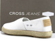 Espadryle damskie, półbuty na lato - CROSS JEANS JJ2R4001C, białe