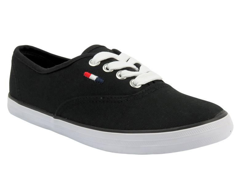 Trampki damskie AMERICAN CLUB LM-15-07, czarne