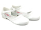 Eleganckie buty, czółenka komunijne - Wojtyłko 23712, białe 