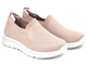 Materiałowe buty damskie sportowe - NEWS 22TX02-4815, różowe