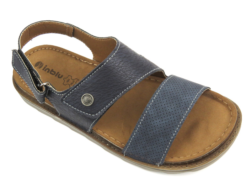 Sandały męskie INBLU BU-13, granatowe