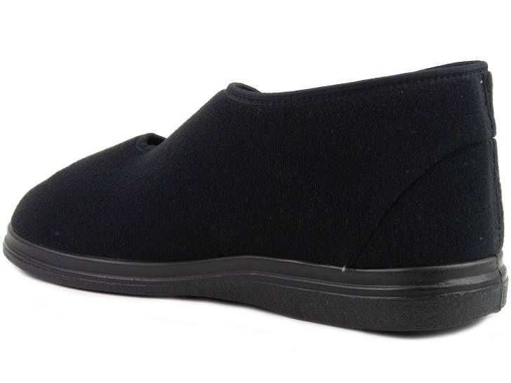 Specjalne kapcie dla seniorów - Befado Dr Orto 986M003, czarne