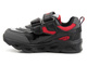Buty dziecięce sportowe ze świecącą podeszwą - N.E.W.S 22DZ32-4836, czarne