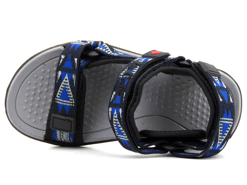 Sportowe sandały dziecięce Lee Cooper 22-34-0964K, granatowe