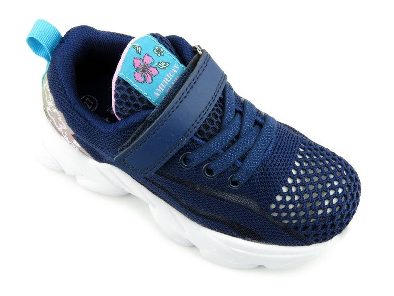 Buty dziecięce sportowe, adidasy American Club ES 24/21, granatowe