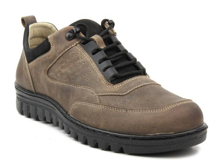 Buty męskie sportowe, trekkingowe - WASAK 0228, khaki