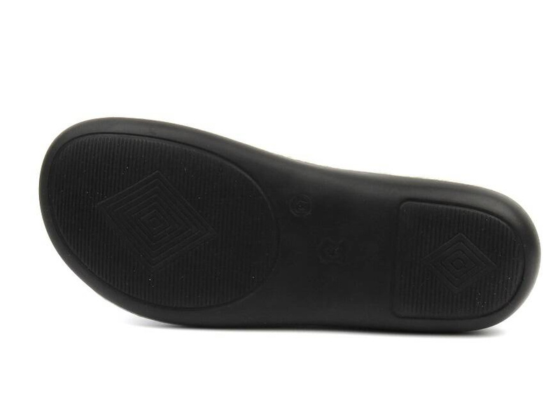 Skórzane sandały damskie na rzepy - Helios 1203, białe