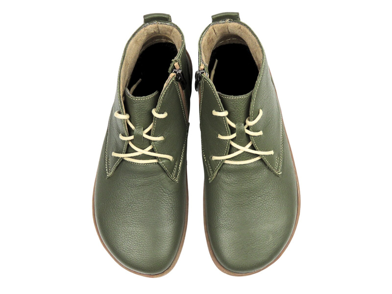 Wygodne botki damskie Helios Komfort 699-1, oliwka