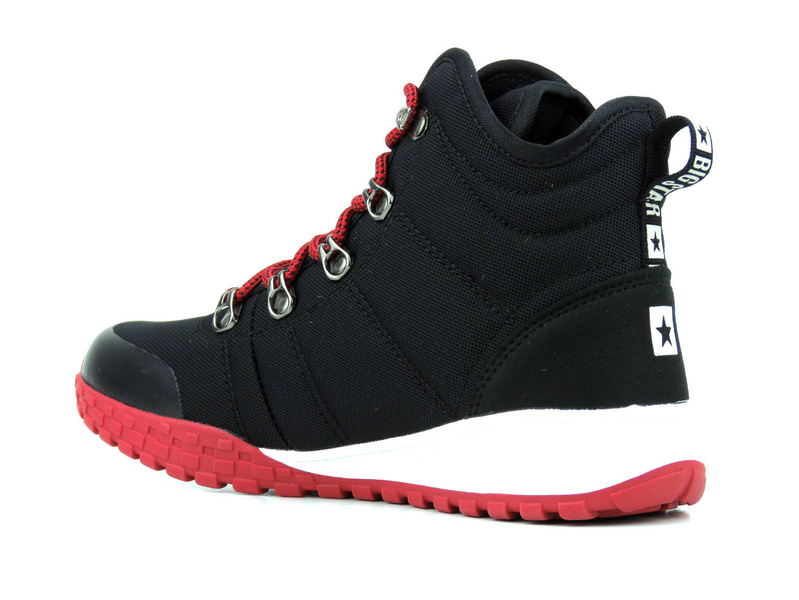 Trapery, trekkingi, buty damskie sportowe - BIG STAR KK274217, czarne