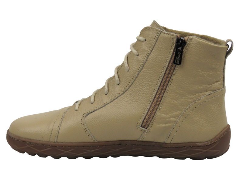 Wygodne botki damskie HELIOS 706, beżowe