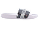 Klapki damskie z efektem holo - BIG STAR HH274A043, srebrne