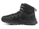Ciepłe buty męskie trekkingowe z AQUA SHELL - LEE COOPER 22-01-1402M, czarne