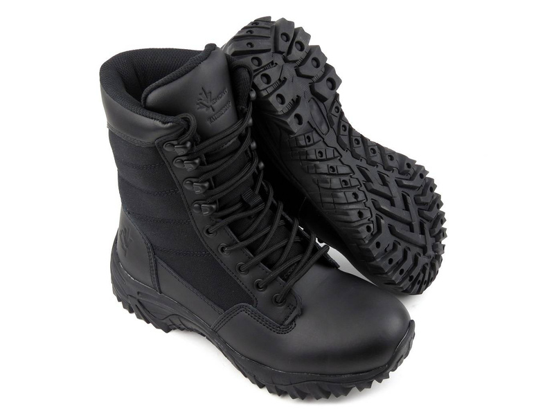 Wysokie trekkingi męskie z membraną WATERPROOF - VEMONT 9AT2024C, czarne