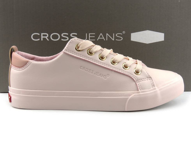 Trampki damskie Cross Jeans HH2R4004C, pudrowy róż