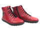 Wygodne botki damskie HELIOS 706, czerwone