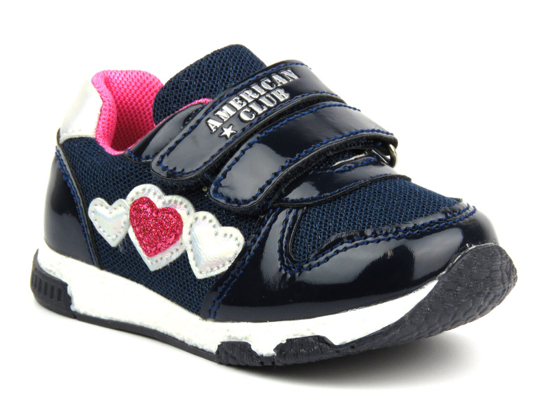 Adidasy dziecięce - American Club XD 46/22, granatowe