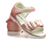 Sandały dziecięce z kokardką - Weestep R525950603, różowe błyszczące