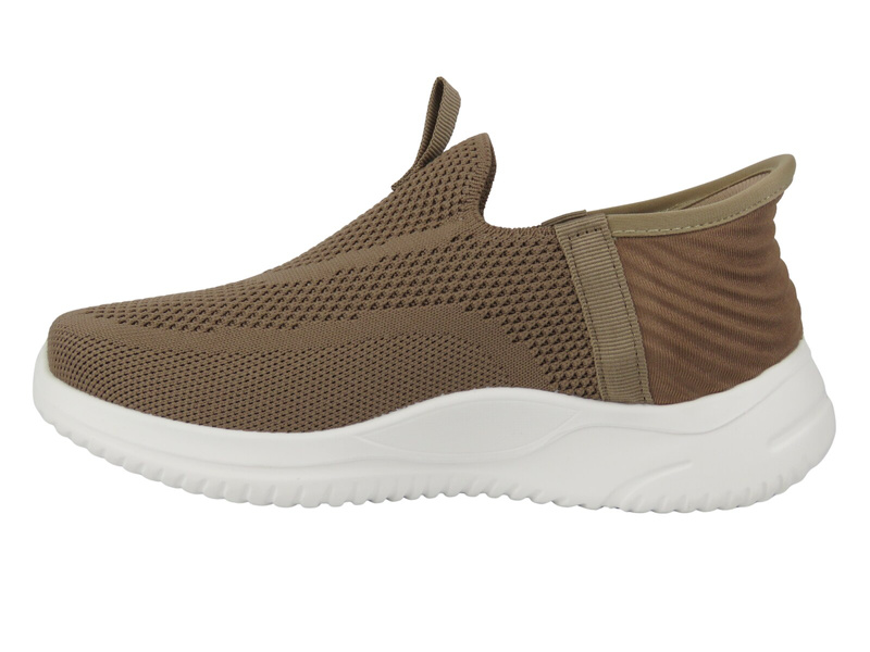 Lekkie sneakersy damskie Potocki 26-01312 brązowe