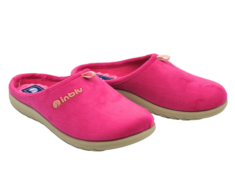 Kapcie Damskie INBLU ET-37 Różowe Wsuwane