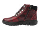 Wygodne botki damskie Helios Komfort 782, bordo