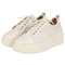 Sneakersy damskie na platformie - Syrena P-246A, beżowe