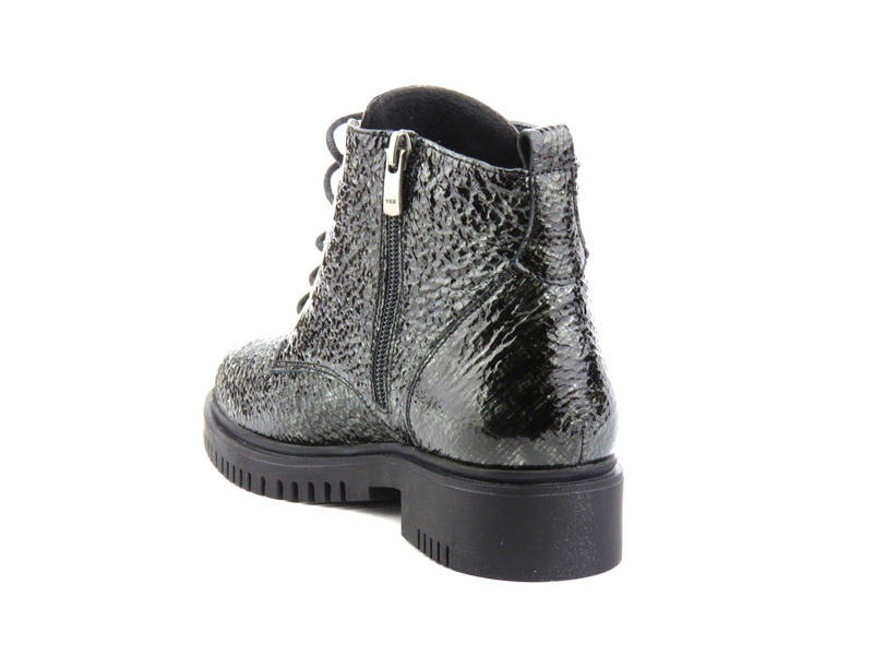 Botki, trapery damskie lakierowane Venezia 106574