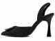 Sandały damskie na obcasie - Marco Tozzi 2-29607-20, czarne