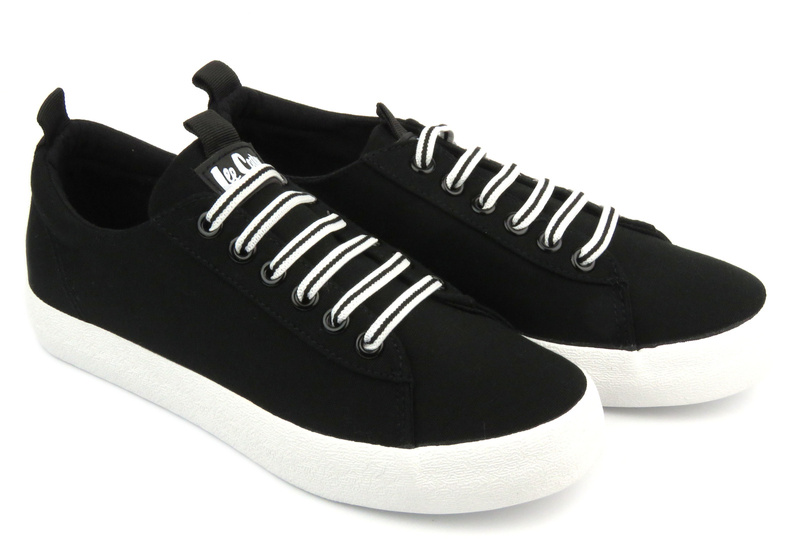 Trampki, tenisówki damskie - Lee Cooper LCW-24-31-2183L, czarne