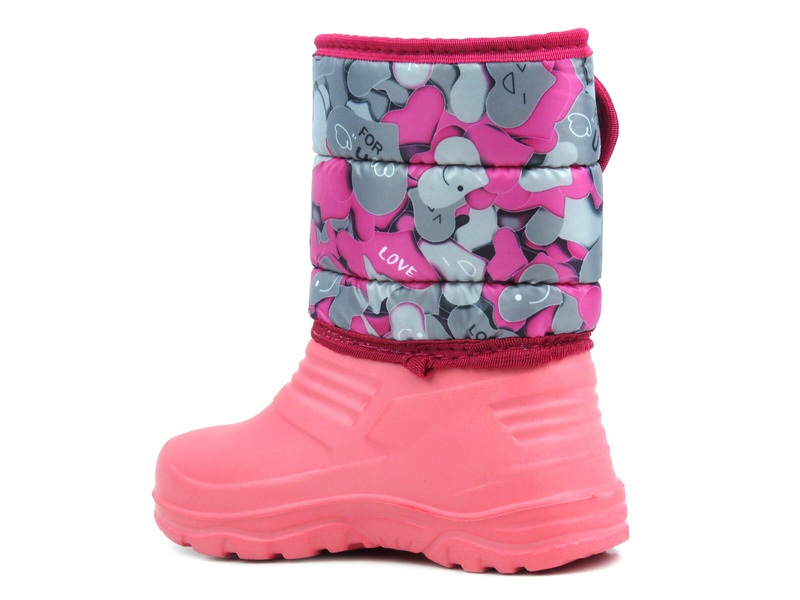 Śniegowce, kalosze dziecięce - Realpaks DC-8/3, pomarańczowe