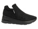 Wsuwane sneakersy damskie - INBLU IN-386, czarne