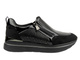 Sneakersy damskie na suwak czarne INBLU IN-389