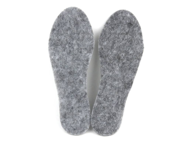 Wkładki do obuwia filcowe - Deluxe comfort,szare